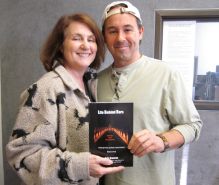 Kyle Branche and Carolyn Fox in the Studio