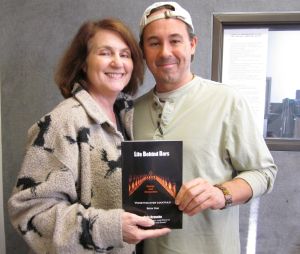 Kyle Branche and Carolyn Fox in the Studio