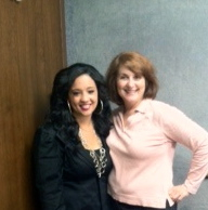 Kanisha K and Carolyn Fox in the Studio CROPPED 10 28 13